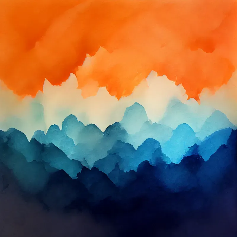 Watercolour Painted Backgrounds