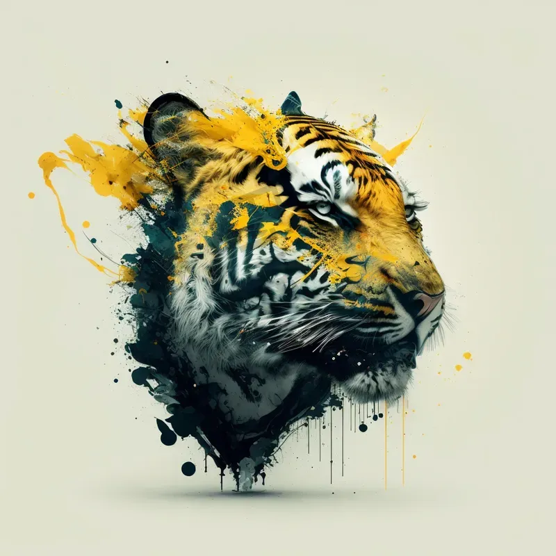 Painted T-shirt Designs With Outstanding Colours
