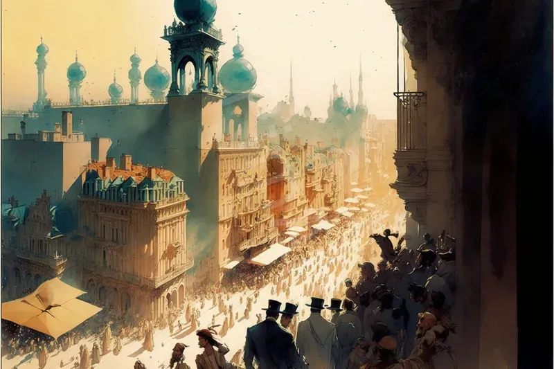 Oldschool Painting Style