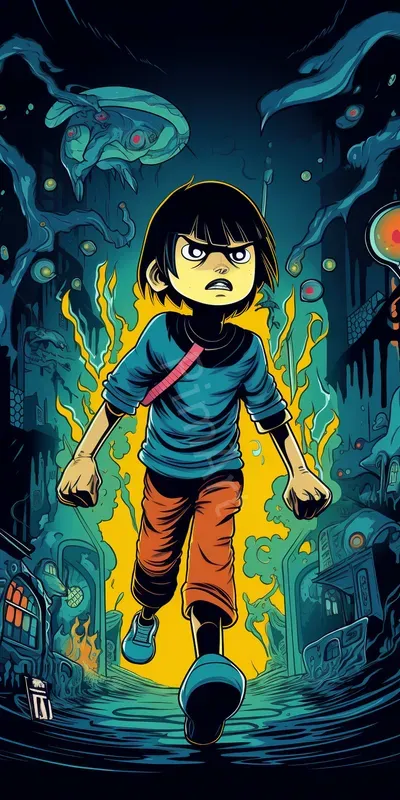 Manga Character Poster Designs