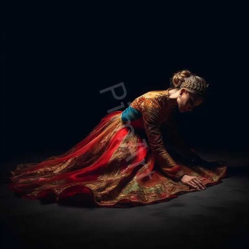 Emotional Interpretive Dance Poses