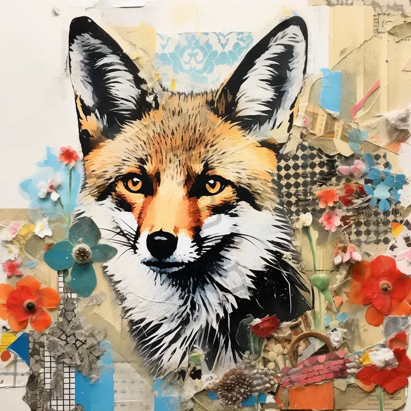 Chaotic Collage Art