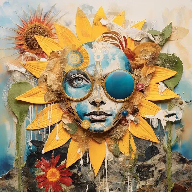 Chaotic Collage Art