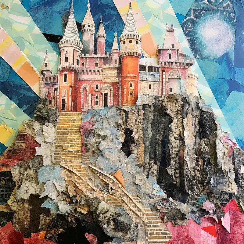 Chaotic Collage Art