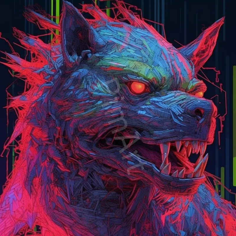 Weird Psychedelic Glitch Art