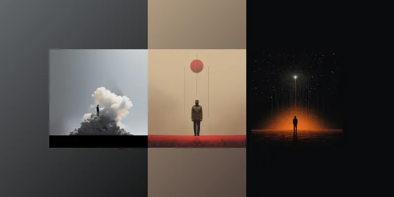 Aesthetical Minimal Art generated by undefined