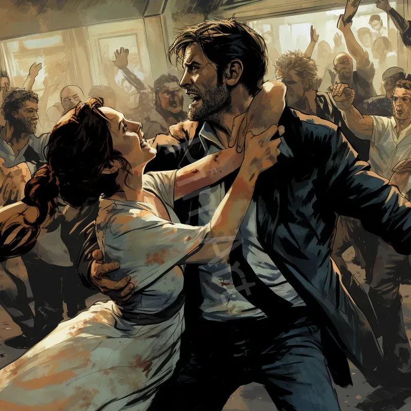 Adult Comic Book Illustrations