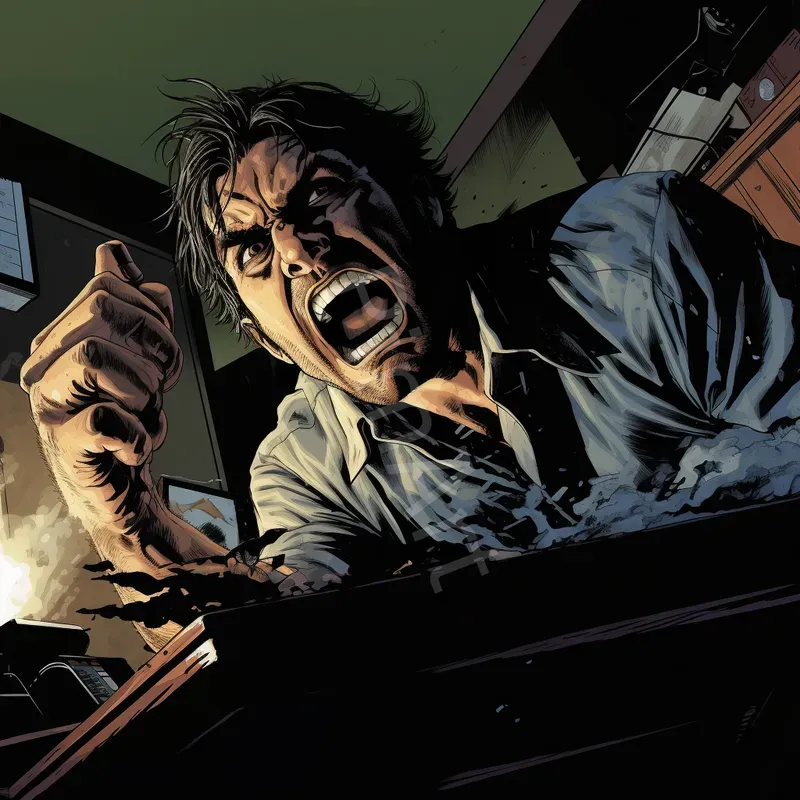 Adult Comic Book Illustrations