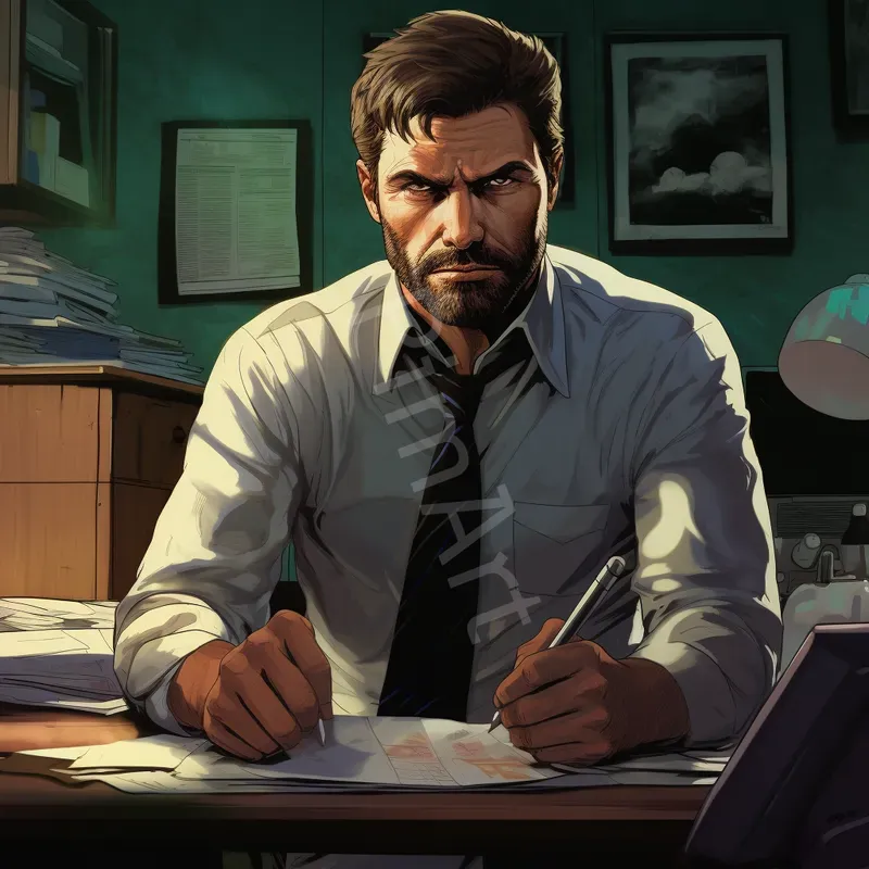 Adult Comic Book Illustrations