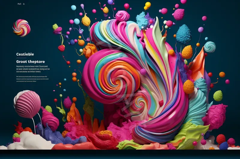 Web Landing Page Presentation Designs