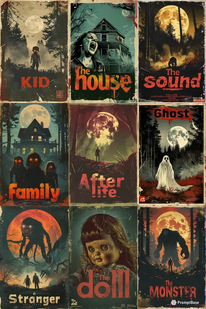 Old Horror Movie Posters