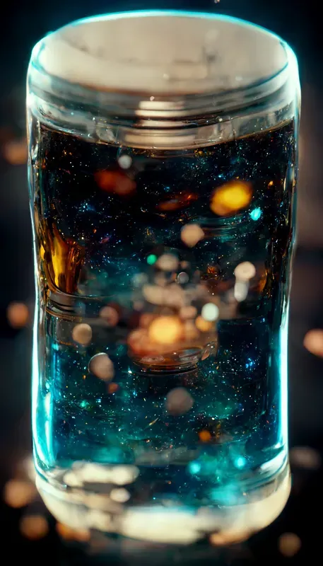 A Galaxy In A Bottle