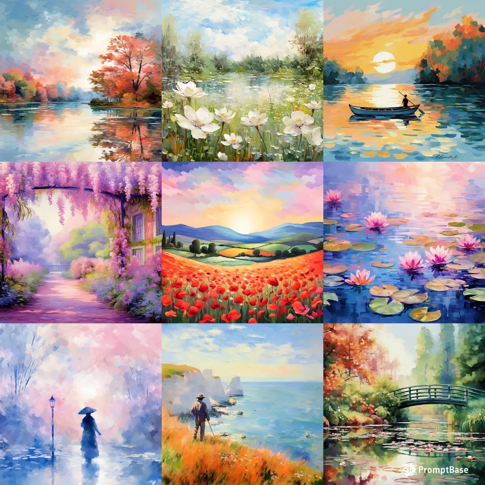 Natures Monet Moments