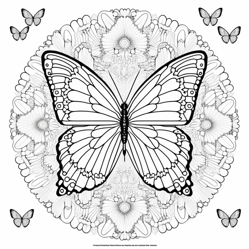 Animal Mandala Coloring Pages