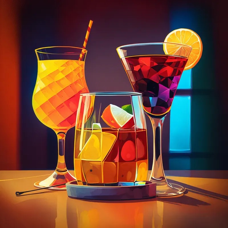 Vibrant Cocktails
