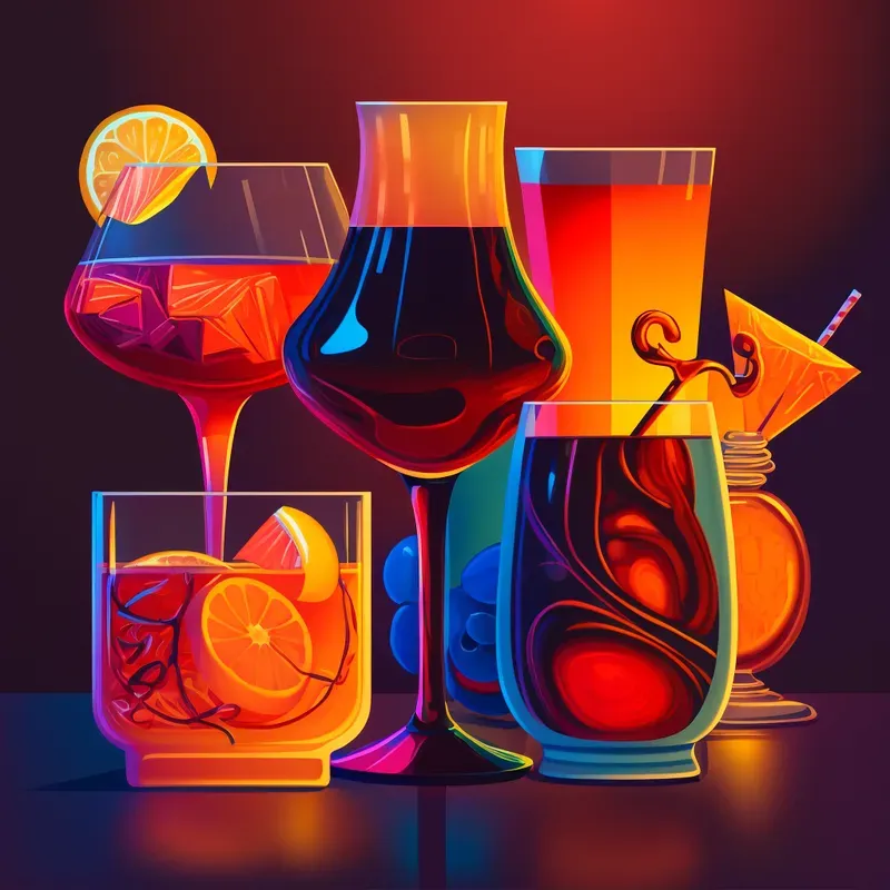 Vibrant Cocktails