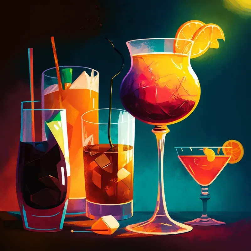 Vibrant Cocktails