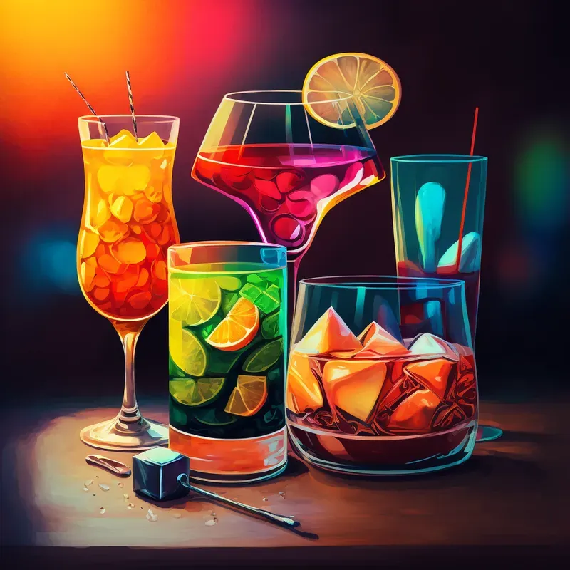 Vibrant Cocktails