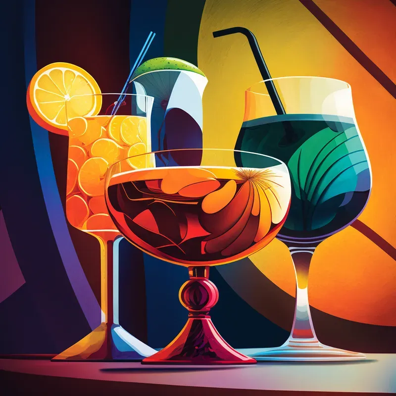 Vibrant Cocktails