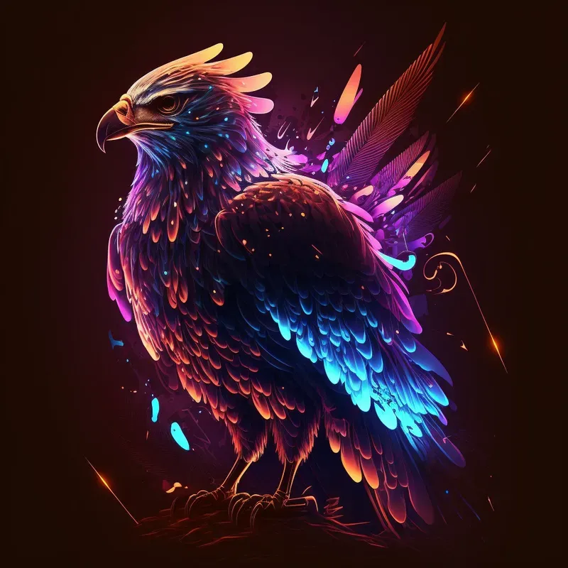 Glowing Neon Art