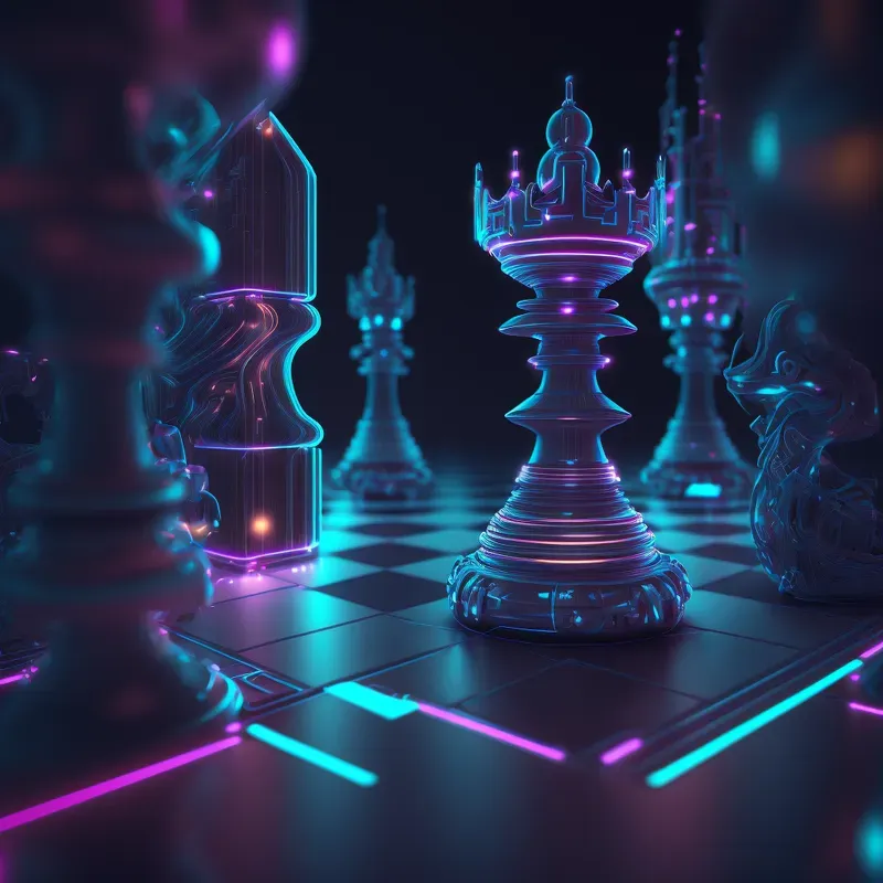 Glowing Neon Art