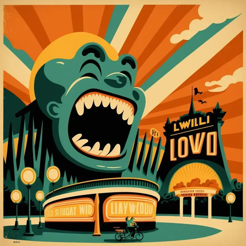 Vintage Tivoli Poster Style Images