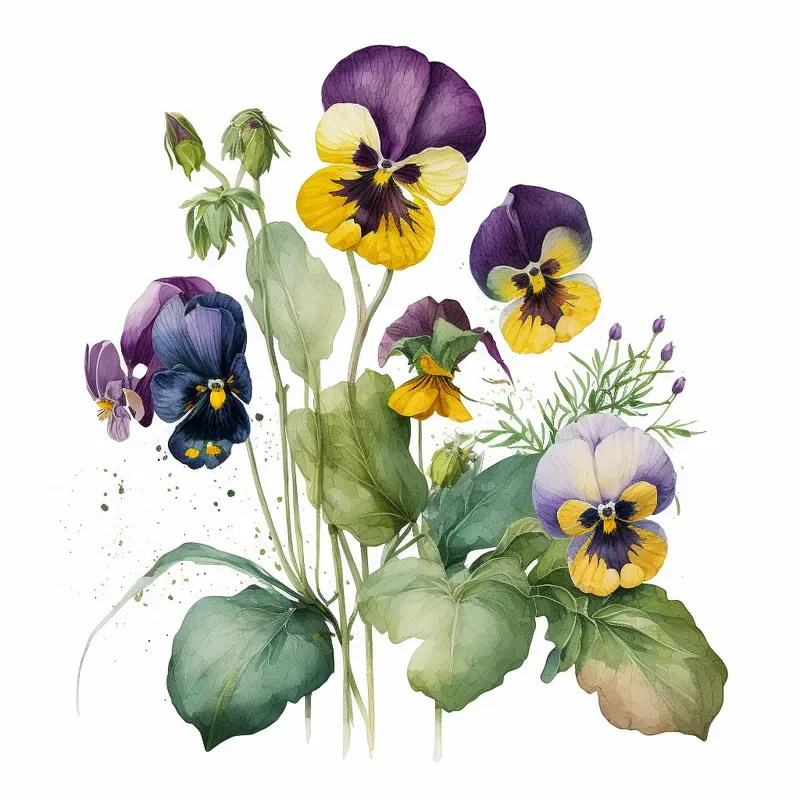 Botanical Watercolor Illustrations