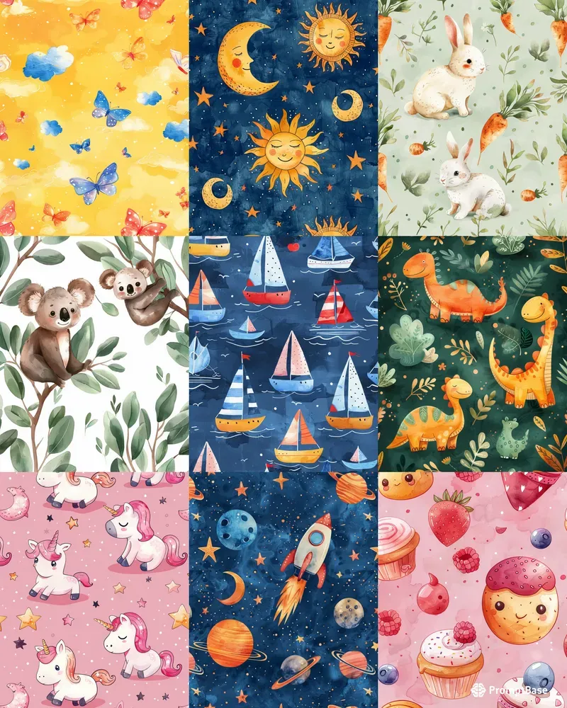 Cute Patterns For Children
