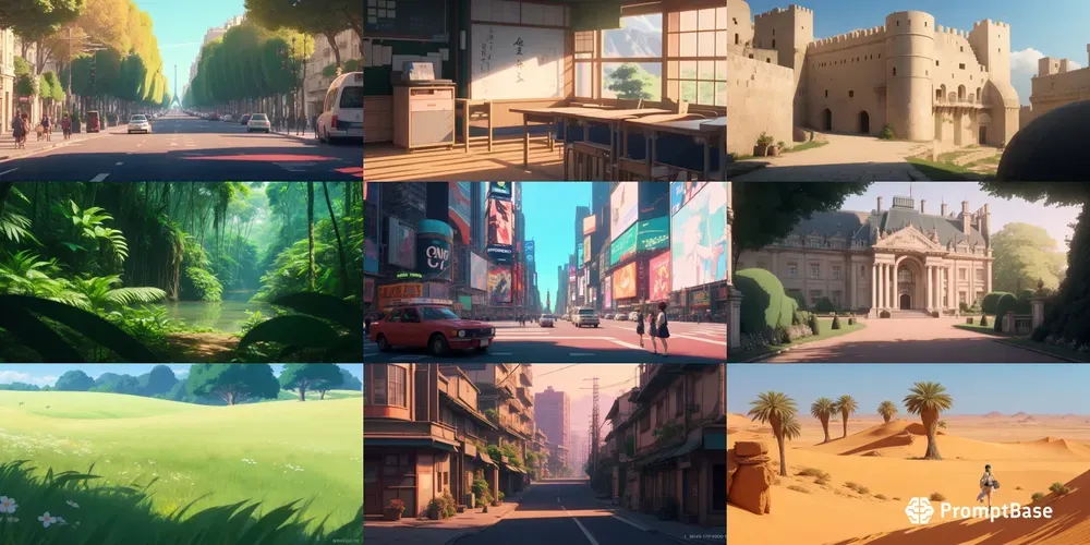 Lofi Environment Pictures