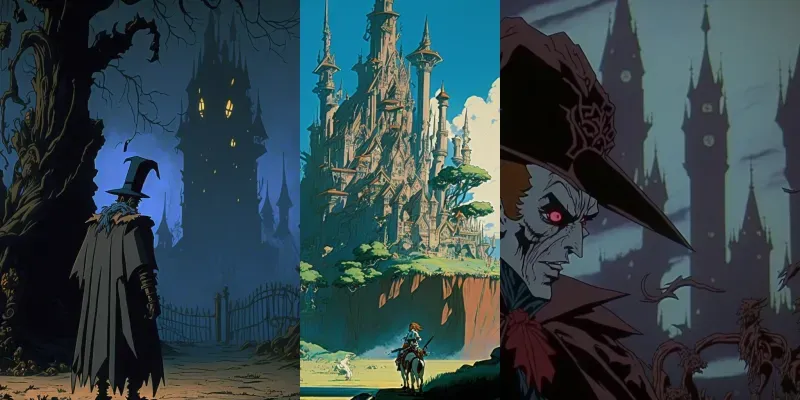 Disney Cartoon Style Screen Shots generated by undefined