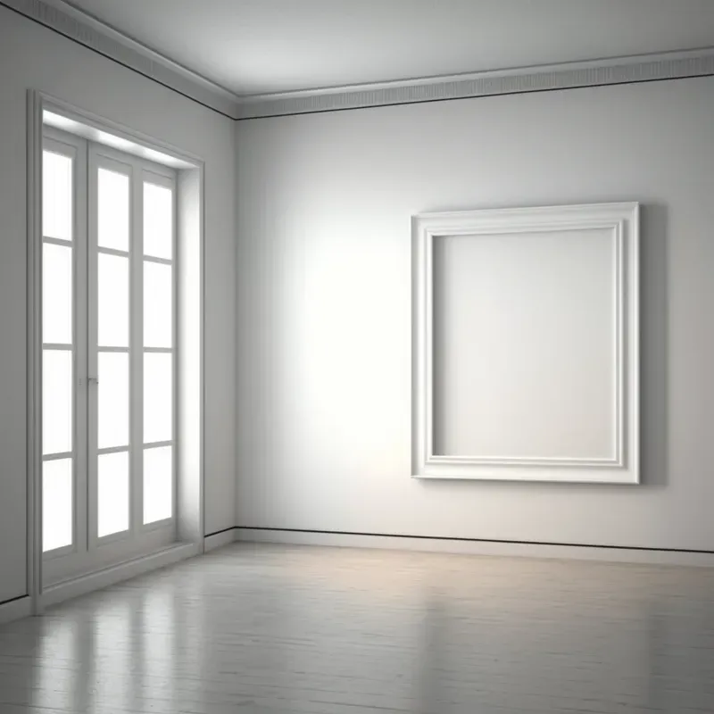 Empty Frame Art Wall Interior Designs