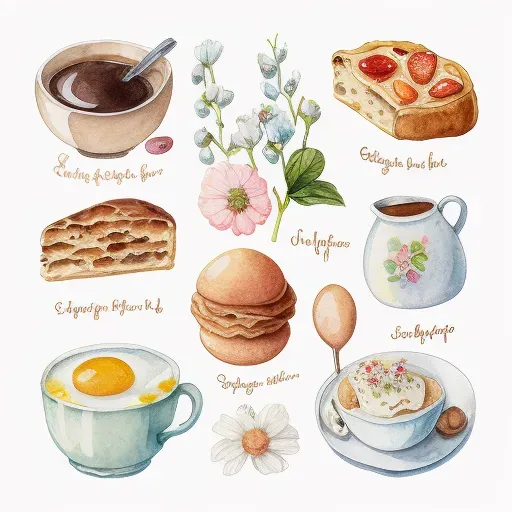 Food Watercolor Collections