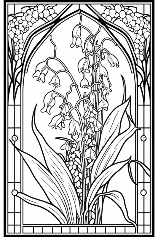 Coloring Stained Glasses