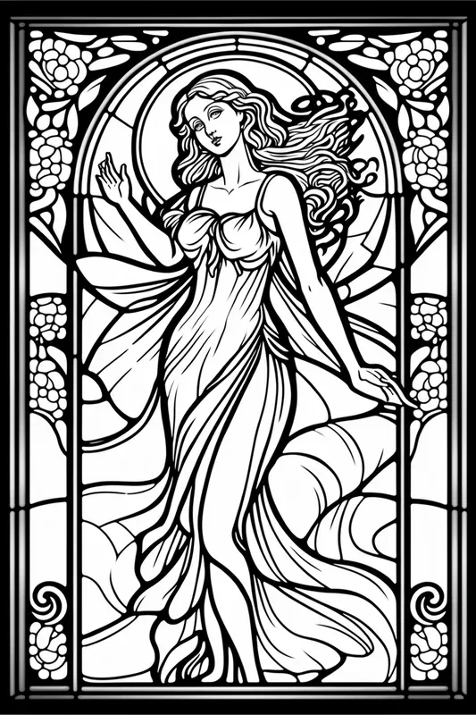 Coloring Stained Glasses