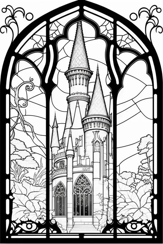 Coloring Stained Glasses
