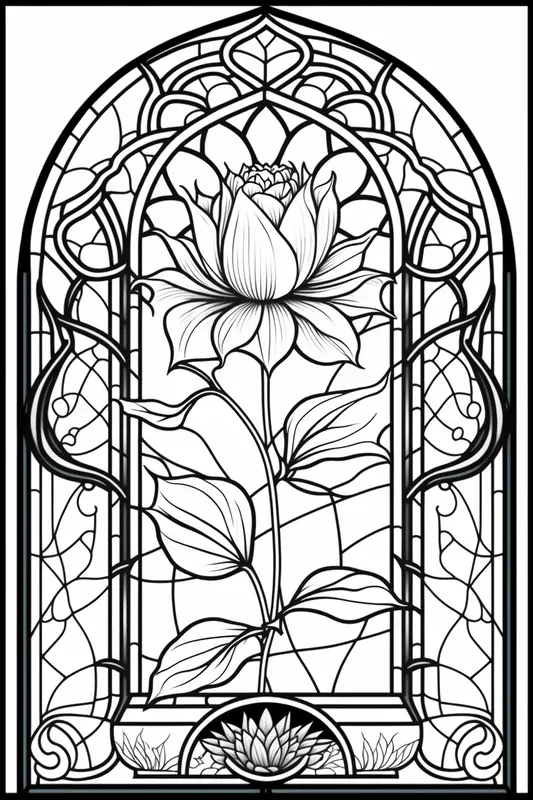 Coloring Stained Glasses
