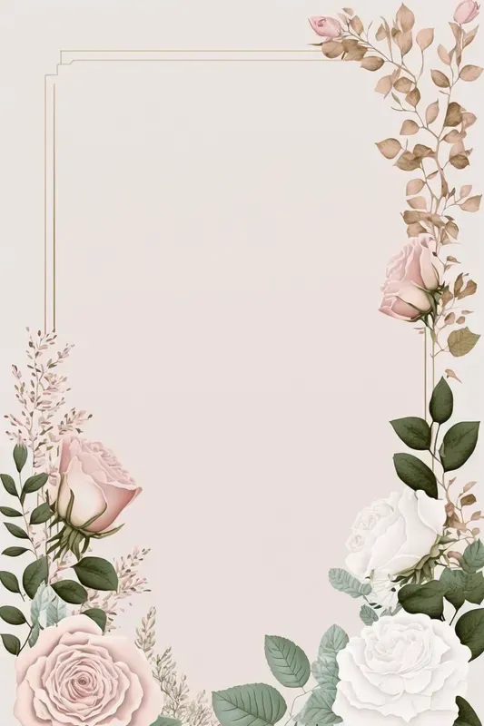 Floral Design Frames