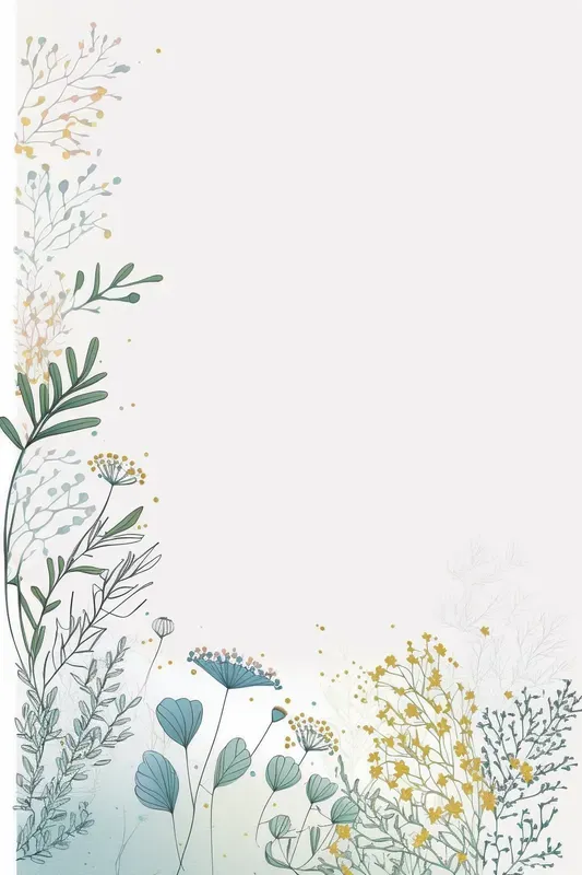 Floral Design Frames
