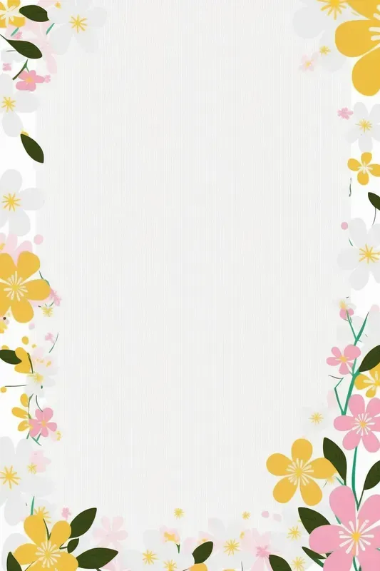 Floral Design Frames