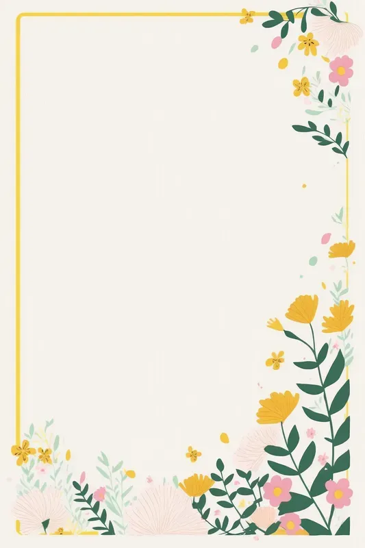 Floral Design Frames