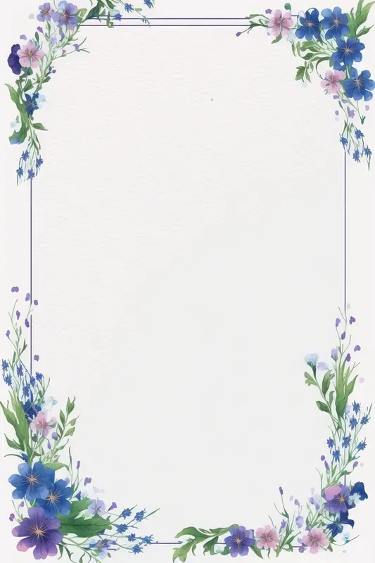 Floral Design Frames