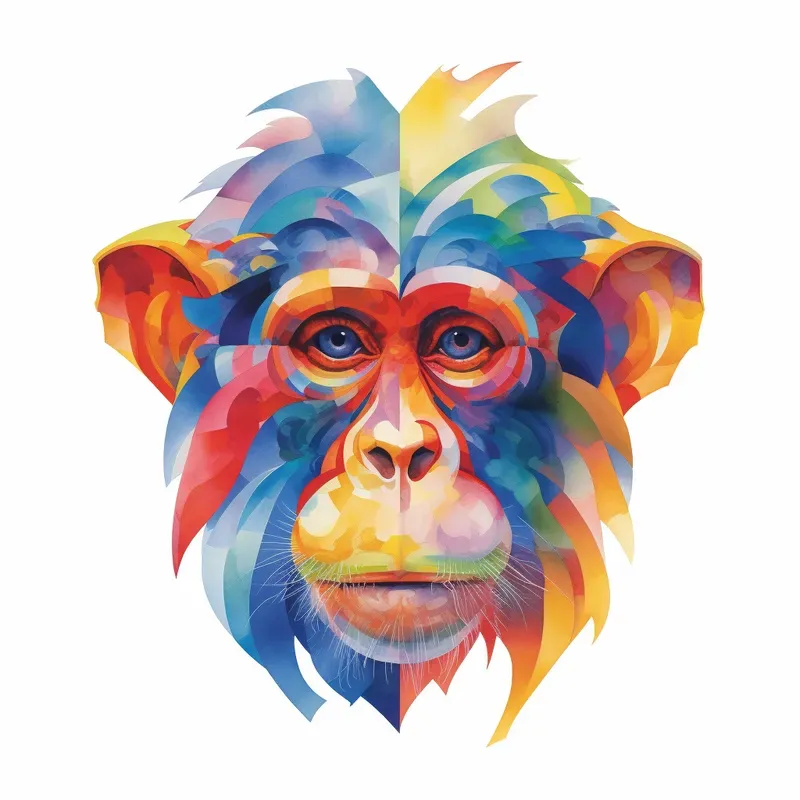 Colorful Portrait Animals
