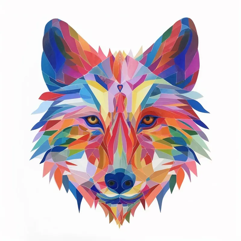 Colorful Portrait Animals
