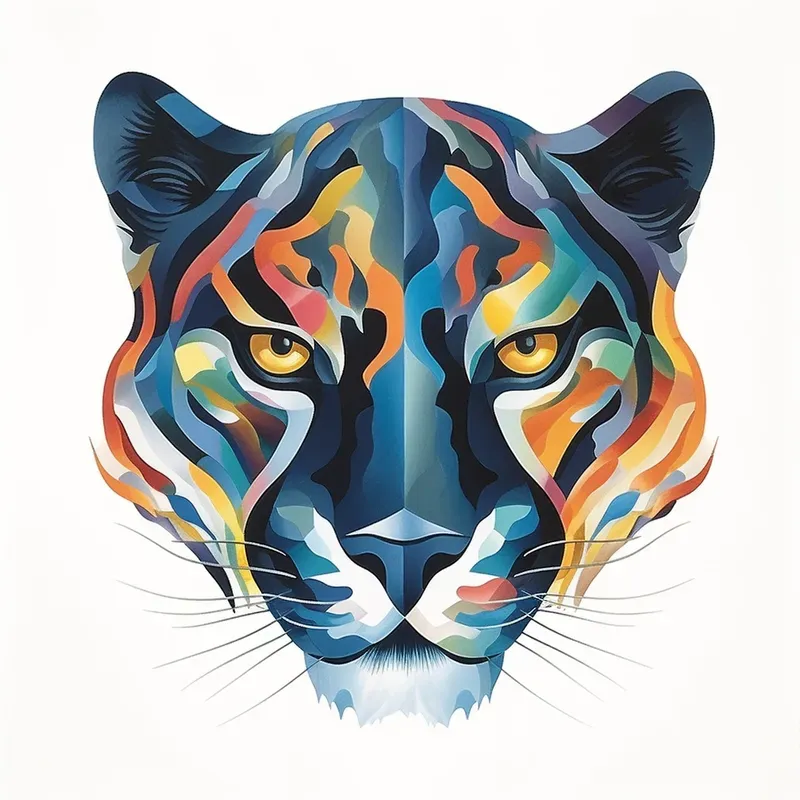 Colorful Portrait Animals