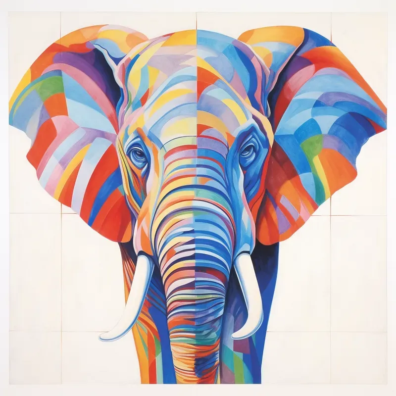 Colorful Portrait Animals