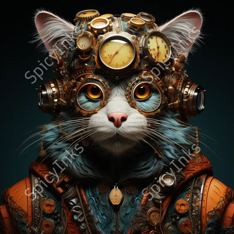 Steampunk Animal Heroes