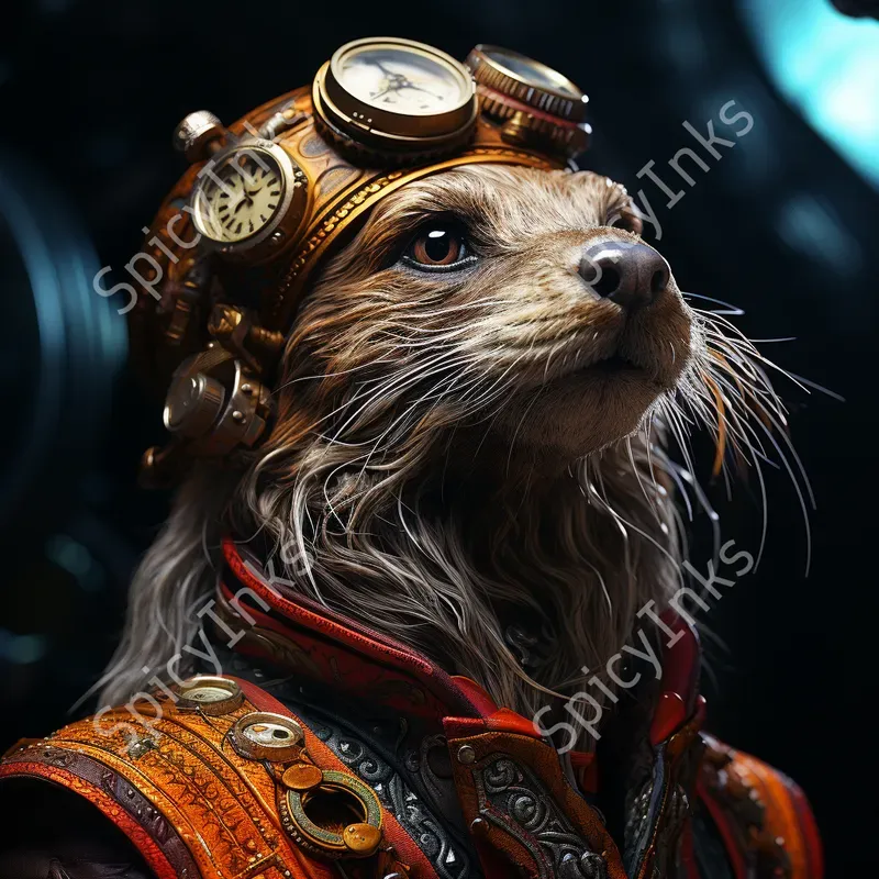Steampunk Animal Heroes