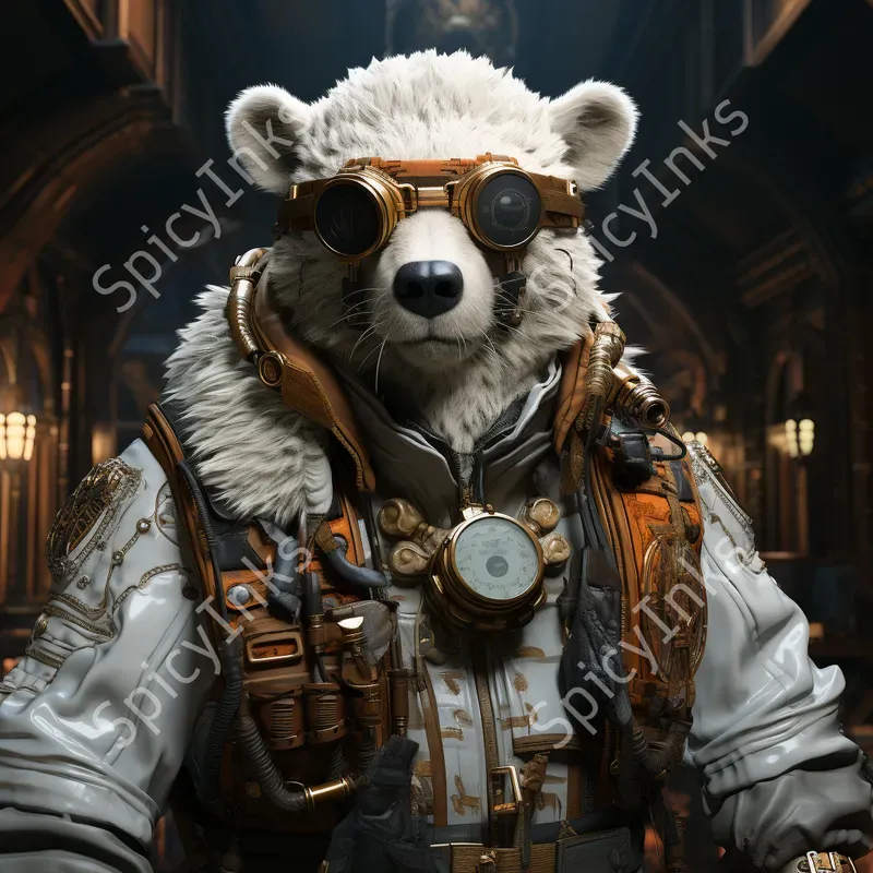 Steampunk Animal Heroes