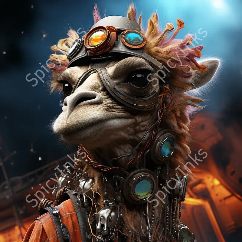 Steampunk Animal Heroes