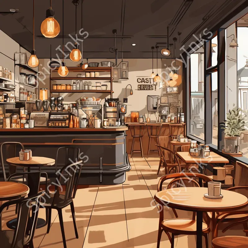 Interior Linework Renders